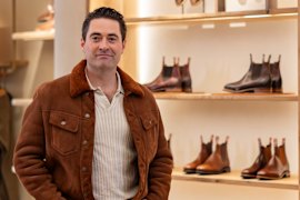 Tattarang chief executive John Hartman in the London flagship store for RM Williams on Jermyn St.