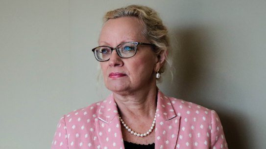 Sunnyfield chief executive Caroline Cuddihy fronted the disability royal commission on Wednesday.