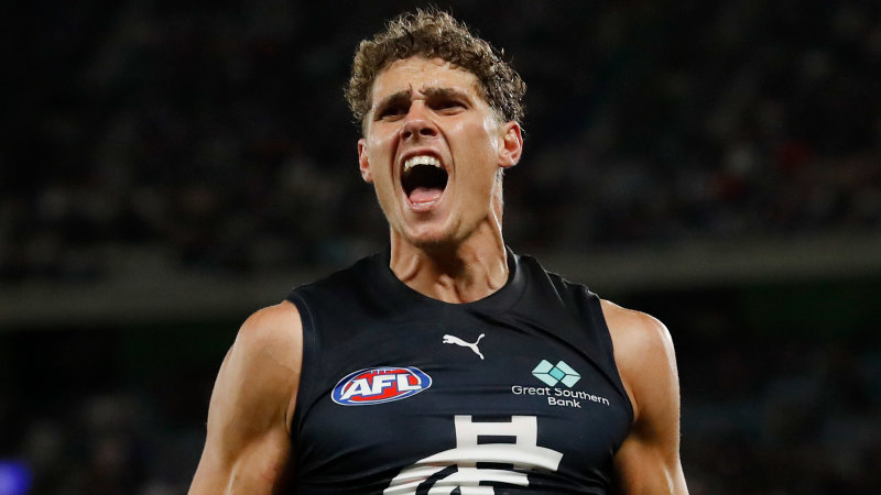 AFL 2022: How the Carlton Blues rebuilt Charlie Curnow