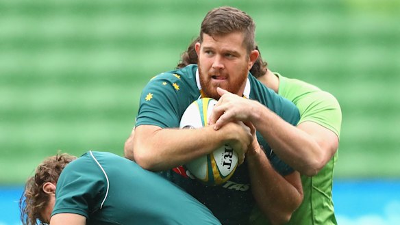 Wallabies veteran Greg Holmes.