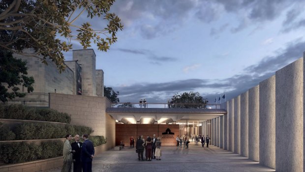 A parliamentary committee has approved the redevelopment of the Australian War Memorial.
