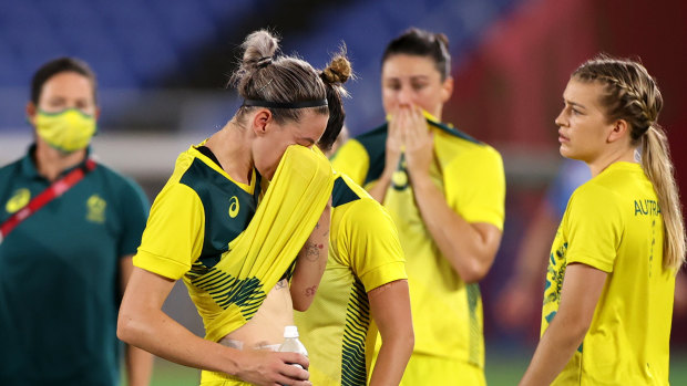 The bitterness of defeat is being used as motivation by the Matildas.