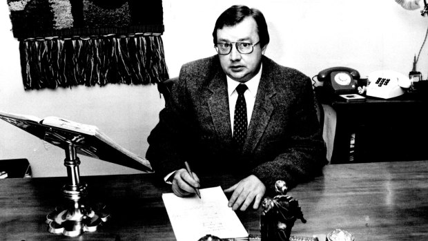 Harold Mitchell in 1983. 