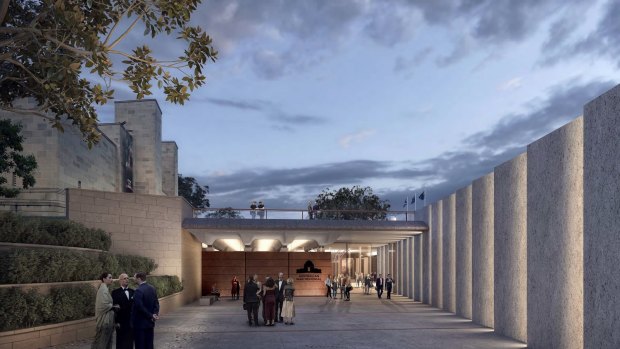 Architects have criticised a planned redevelopment of the Australian War Memorial.