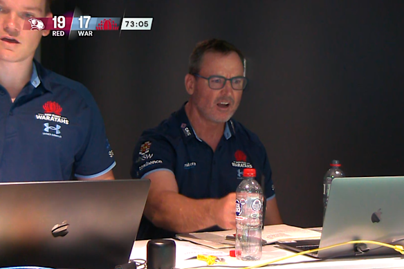 Dan McKellar couldn't believe Triston Reilly's attempt was rejected.