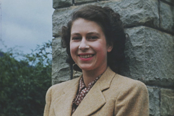 The 20-year-old Princess Elizabeth on a visit to South Africa in 1947.