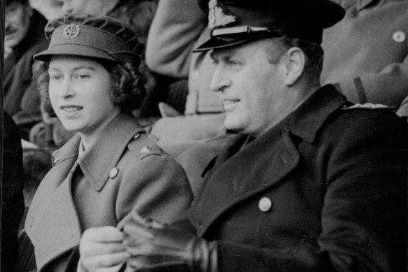 The Queen trained as a mechanic during World War ll.