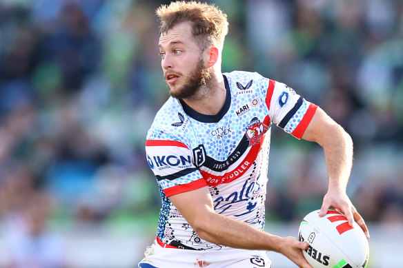 Sam Walker - beard and all - has been on fire for the Roosters.