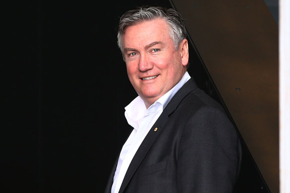 Eddie McGuire will step down as Collingwood club president next year. 