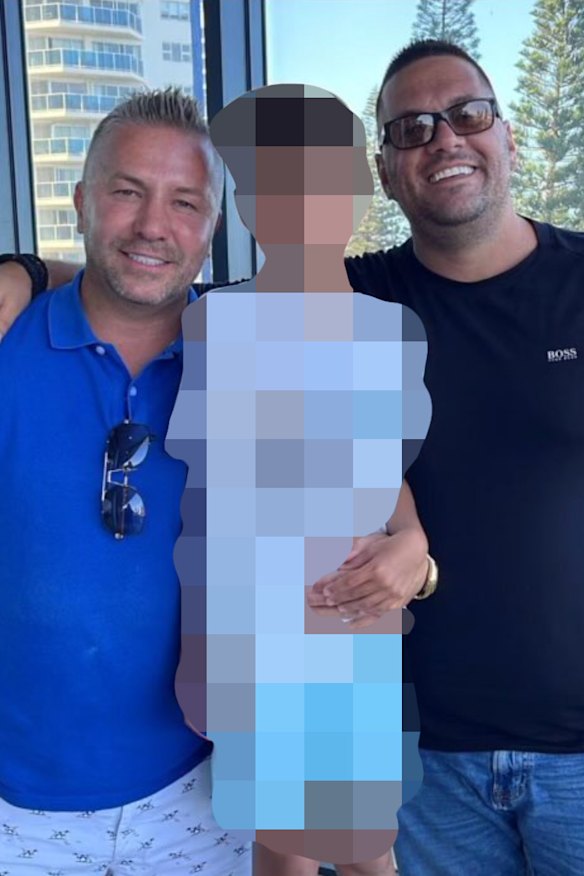 David Deicke (left) with Nic Maric (right).