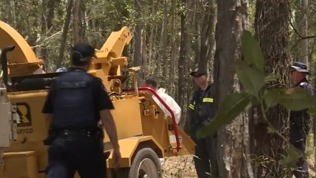 A man has died in what police have described as 'a tragic accident' near Gympie on Sunday.