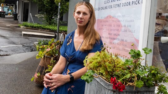 Shop owner Leah Kress has welcomed the financial support, but says it has come too late for some businesses.