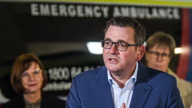 Premier Daniel Andrews said now was not the time to be cutting isolation requirements. 