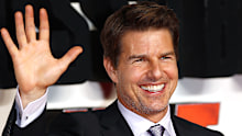 Tom Cruise attends the UK Premiere of 'Mission: Impossible - Fallout' at the BFI IMAX on July 13, 2018 in London, England.