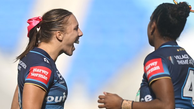 Teagan Levi has played in 130 games for Australia in the rugby 7s.