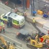 Mega-saw crushes man's legs while working on NorthConnex
