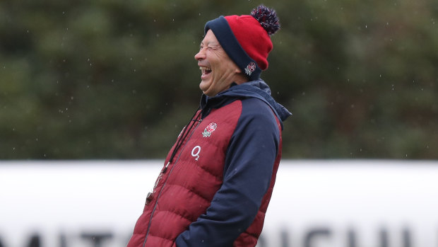 England head coach Eddie Jones seems to know something others don't.