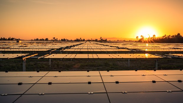 Genex Power's Kidston pumped hydro and solar plant in Queensland.