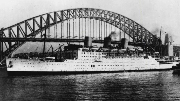 The SS Strathaird operated cruises in Australia for P&O in the 1930s.