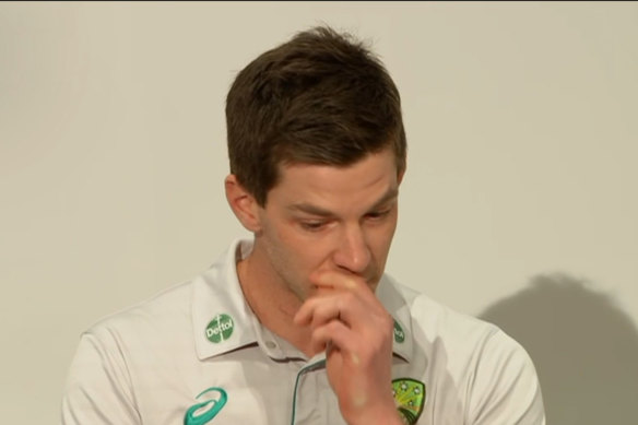 Tim Paine announces his resignation as Test captain.