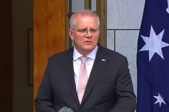 Morrison speaks after national cabinet.