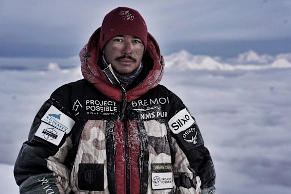 Nepalese climber Nirmal Purja made history by scaling the world’s 14 highest peaks in 189 days in 2019.