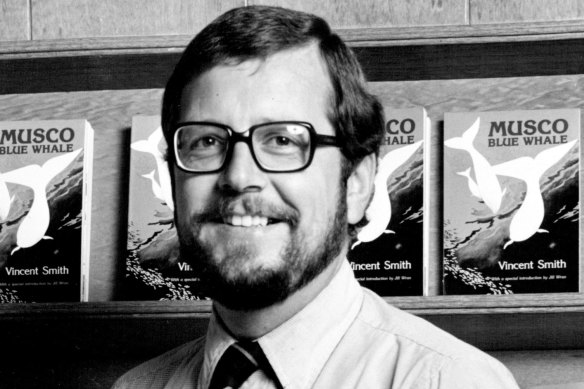 Brian Wilder, publishing director of Harper & Row. July, 1979.
