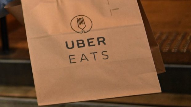 The man was delivering an Uber Eats order when he was attacked.