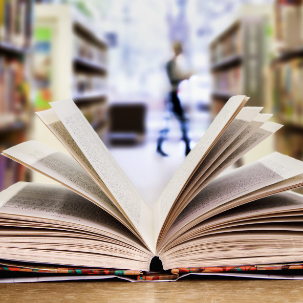 In Sydney's Surry Hills Library, one of Australia's 1500 public lending libraries.