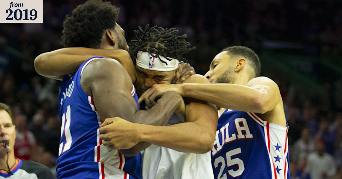 Towns and Embiid ejected after NBA scuffle