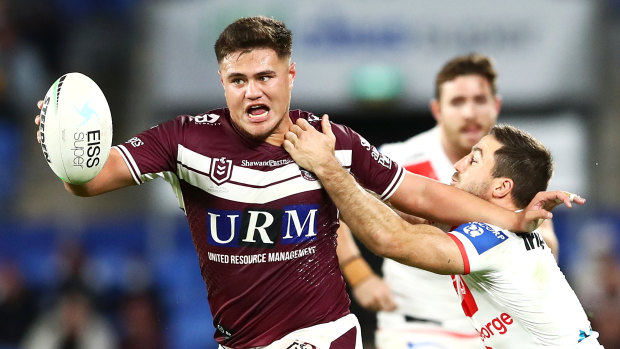 Manly’s Josh Schuster is ready to return from injury.