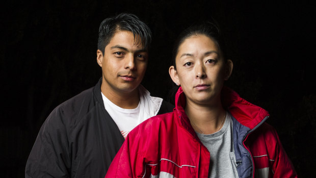 Josue and Kristen Castro work multiple jobs yet struggle to manage expenses with the rising cost of living.