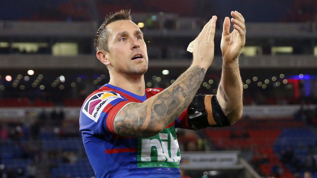 “I’ve got nothing but good things to say about the Knights”: Mitchell Pearce.