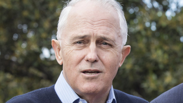 Former prime minister Malcolm Turnbull.