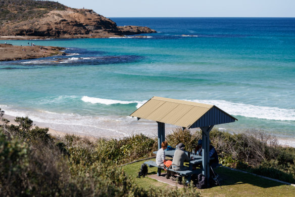 The man and woman drowned at Frazer Beach on the Central Coast.