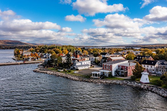 Lighthouses dot the coast – for every working example, there are two ornamental versions.
