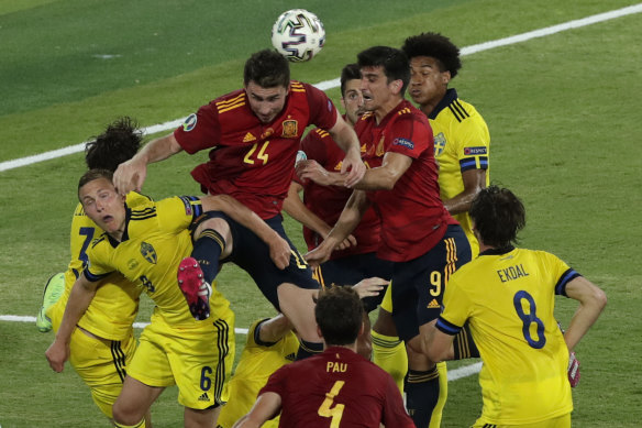 Spain were unable to find the net during their Euro 2020 opener against Switzerland.