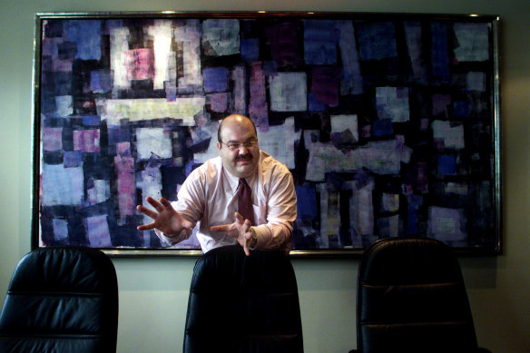 Property developer Elias Jreissati in 2002.