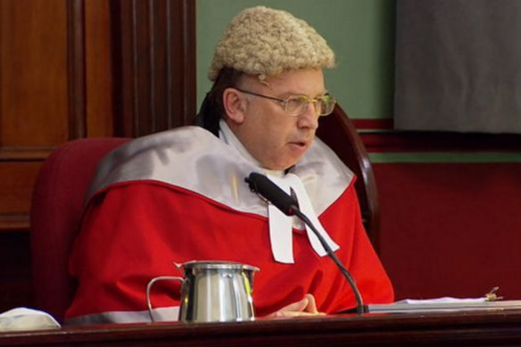 Justice Robert Beech-Jones.