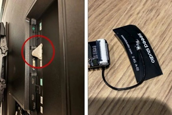  In a court filing, prosecutors detailed how OpenAI’s security team had found a thumb-size recording device on September 30, wrapped in toilet paper and plugged into the back of a television in an executive conference room.