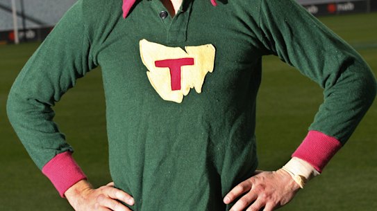 The famous Tasmanian guernsey.