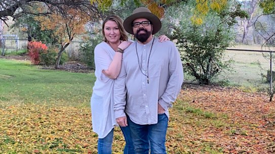 Marlina Neeley and Andrew Farriss: “Someone once said  to me, ‘You guys are very codependent.’ But isn’t  that what a marriage is?”