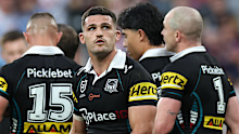 Nathan Cleary is sweating on scan results to learn if he will be fit to play in the preliminary final next week.