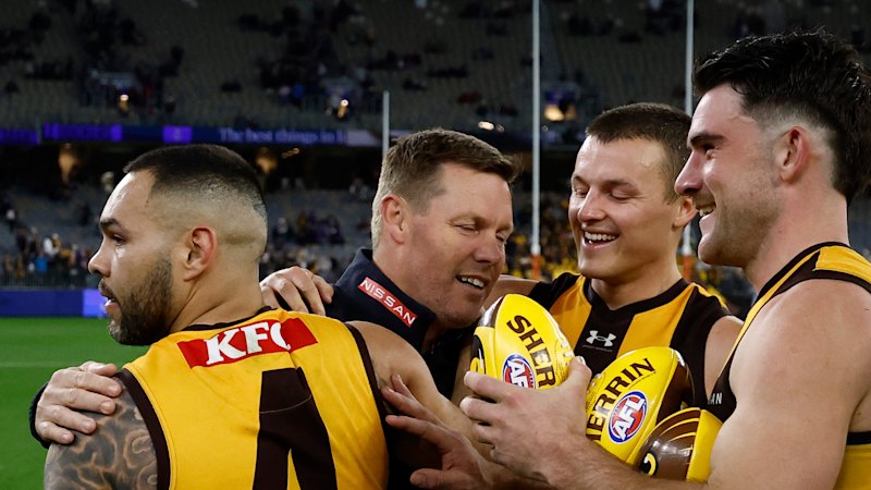 ‘It’s in our hands’: Ginnivan, Hawks look straight to an MCG prelim final