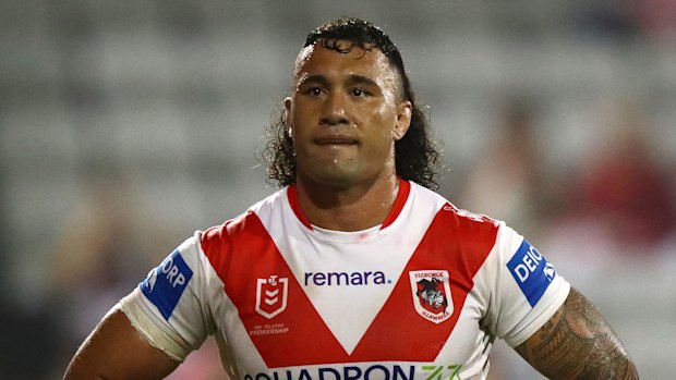 Dragons forward Jaydn Su’A 