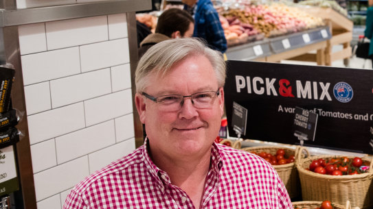 Coles CEO Steven Cain says Coles may not win on convenience but will win on health 
 