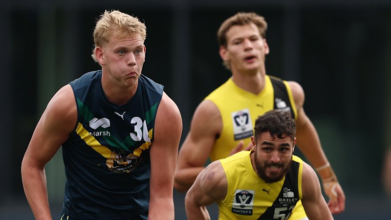 Essendon and Richmond target ruckman Harry Van Hattum in draft picks (australia) — The Age
