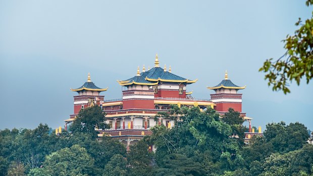 Kopan Monastery hosts 3000 visitors each year seeking spiritual guidence.