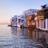Mykonos ... first put on the tourism radar in the 60s.