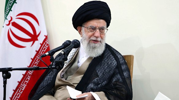 Iran's Supreme Leader Ayatollah Ali Khamenei.